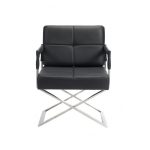 Кресло Aster X Chair Черная Кожа 