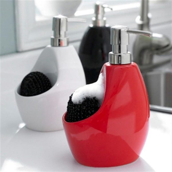 Диспенсер для мыла с подставкой для губки Umbra joey — изображение 2