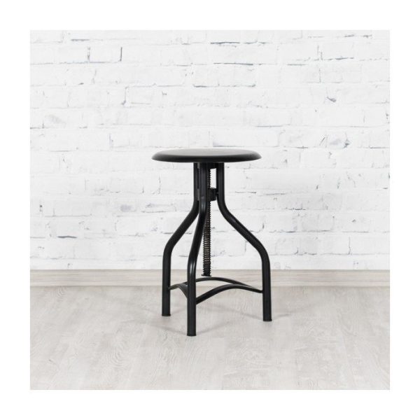 Винтовой табурет в индустриальном стиле TELEGRAPH — изображение 3