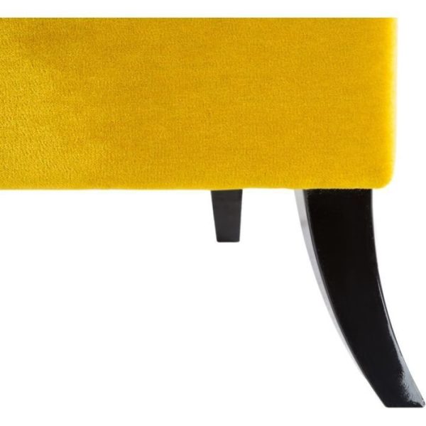 Стул Adora с подлокотниками желтый — изображение 8