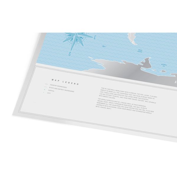 Карта travel map silver world — изображение 29