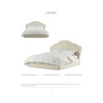Кровать Ginger Bed  140х200 см 150х200 см 160х200 см — изображение 3