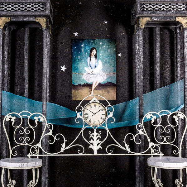 Барный стул Болеро белый антик — изображение 2