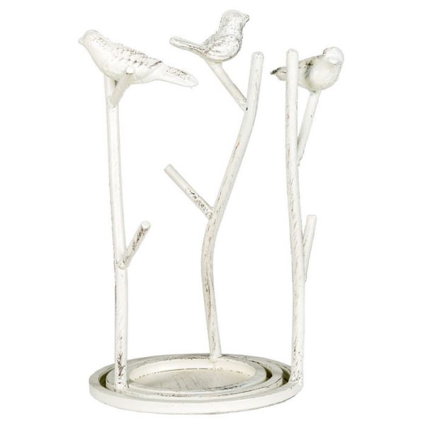 Кашпо «Ажони» белый антик M — изображение 2