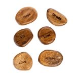 Камни декоративные с пожеланиями