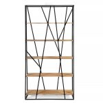 Стеллаж Powell темный дуб