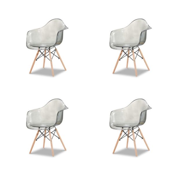 2746product_gallery_photo_8d713eb7-27ec-406c-a1dd-5229f10dd4f9.jpg Набор из четырех стульев с серым прозрачным сидением — изображение 1