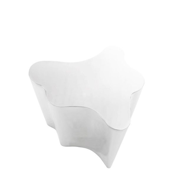 Приставной журнальный столик  Sceptre из полированной нержавеющей стали  — изображение 2