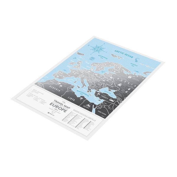 Карта travel map silver europe — изображение 14