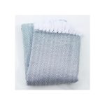 ПОКРЫВАЛО В ЗИГЗАГ СЕРОЕ