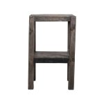 Журнальный стол Inty с серой состаренной поверхностью — изображение 2