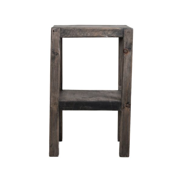 Журнальный стол Inty с серой состаренной поверхностью — изображение 2