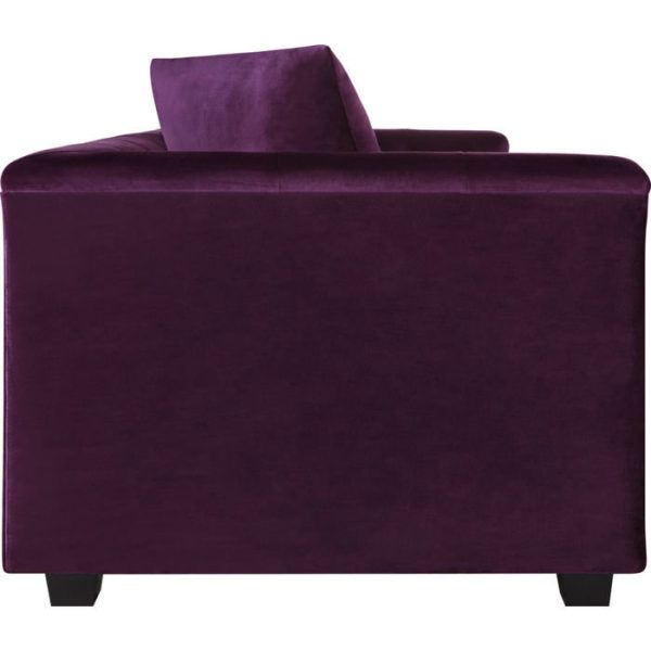 Диван PAOLO с обивкой из фиолетовой ткани  — изображение 3