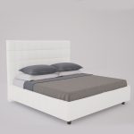 Кровать Shining Modern с мягким изголовьем и прочным деревянным каркасом 140х200 см — изображение 4