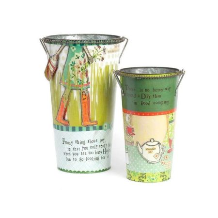 Декоративный цветочный горшок Tea Time