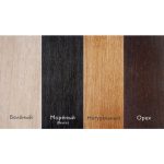 Стол журнальный  Sanders из массива дуба темный — изображение 4