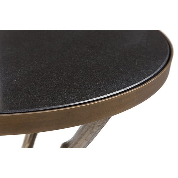 Журнальный столик contemporary Raymond на металлических ножках в виде палок с сучками — изображение 2