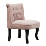 Кресло Dawson Розовато-серый Велюр — изображение 3