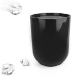 Контейнер мусорный с крышкой Umbra step черный