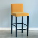 Барный Стул с обивкой из хлопкового бархата