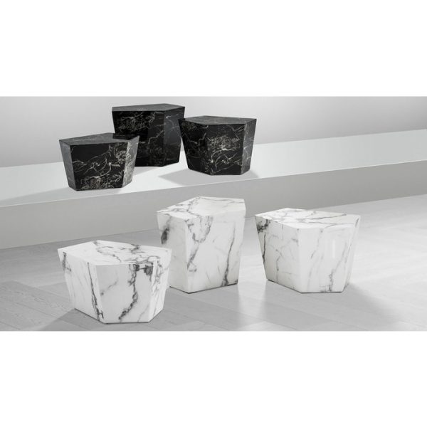 Журнальный столик  Faux Marble с имитацией мрамора — изображение 5