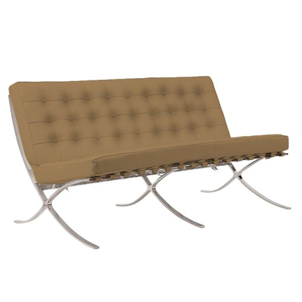 Диван Barcelona Двухместный Ореховая Экокожа — изображение 3