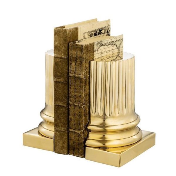 Набор из 2-х держателей для книг и журналов  Bookend Pillar из металла — изображение 2