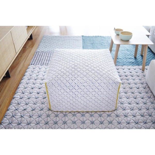 Большой пуф GAN Silai из 100% шерсти — изображение 4