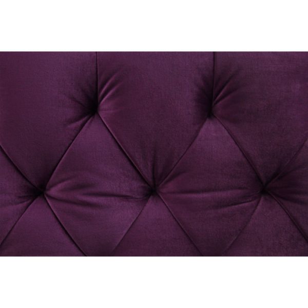Диван PAOLO с обивкой из фиолетовой ткани  — изображение 8
