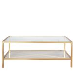 Журнальный столик со стеклянной столешницей