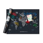 Карта travel map letters world — изображение 27