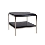 Стол журнальный из дерева и металла