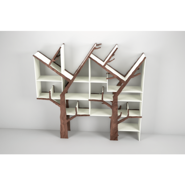 Двойной стеллаж Odin Geniy Дерево — изображение 2