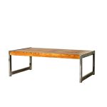 Журнальный стол с дубовой столешницей — изображение 2