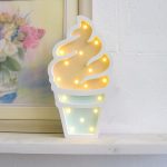 Ночник Мороженка персиковая	