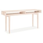 Стол рабочий письменный из дуба светлый