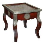 СТОЛИК ЧАЙНЫЙ СЕРЕБРО ИНДИИ