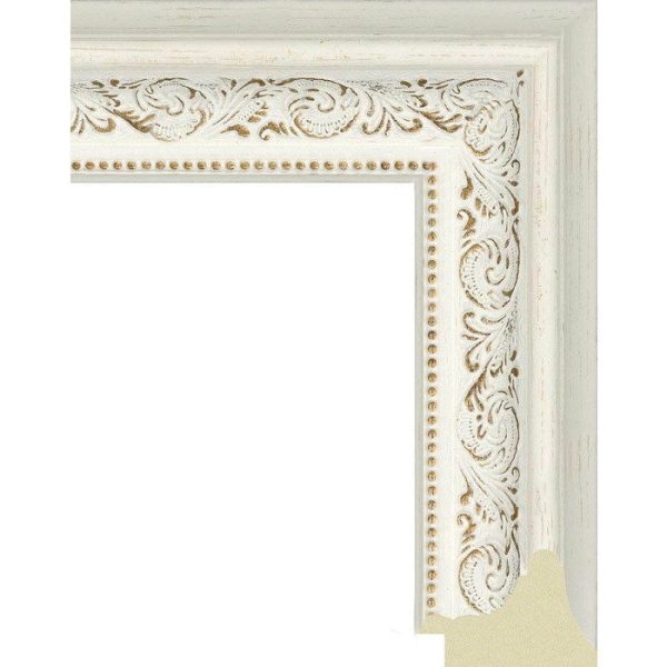 Настенное Зеркало в белой раме — изображение 2