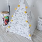 Тканевая корзина-раскраска Painter из 100% хлопка — изображение 6