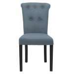 стул с мягкой обивкой Sonder Лён Голубой