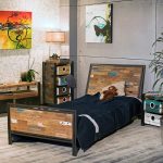 Кровать d-Bodhi Sebb с металлической рамой 90x200 см