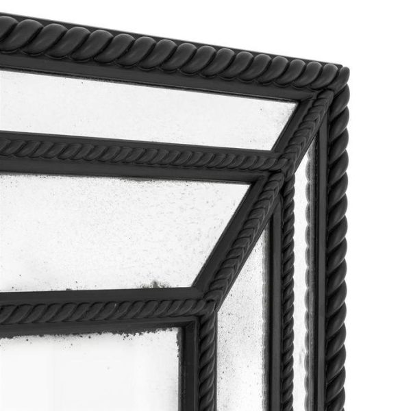 Настенное Зеркало  Nero с деревянной рамой  — изображение 3