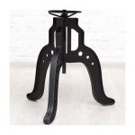 Кофейный столик WOOD CAPRICA винтовой со столешницей из массива дуба — изображение 3