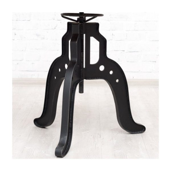 Кофейный столик WOOD CAPRICA винтовой со столешницей из массива дуба — изображение 3