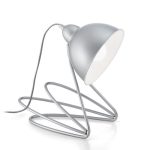 Настольная лампа Ideal Lux Guendalin Argento из металла 