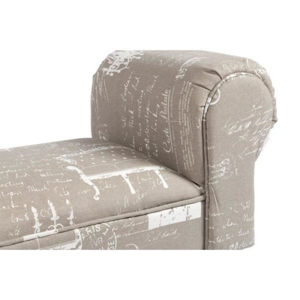  Оттоманка Jacobs Серо-бежевый Хлопок — изображение 3