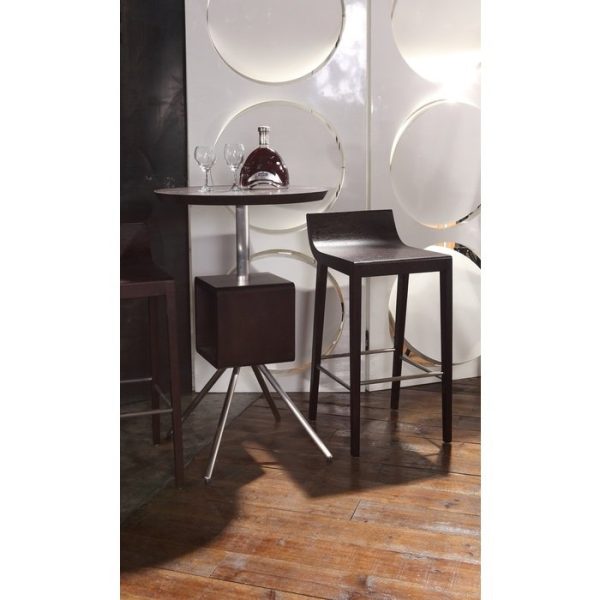 Барный стул цвета венге — изображение 2