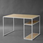 Письменный стол Romero white светлый дуб