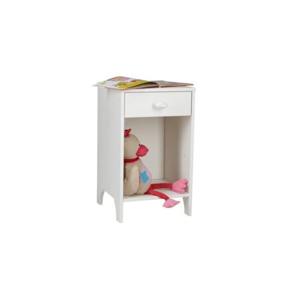 Прикроватная тумбочка  EMMA NIGHTSTAND WHITE — изображение 3