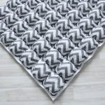 Игровой коврик Бомбон Grey Zigzag 110х110 см — изображение 3